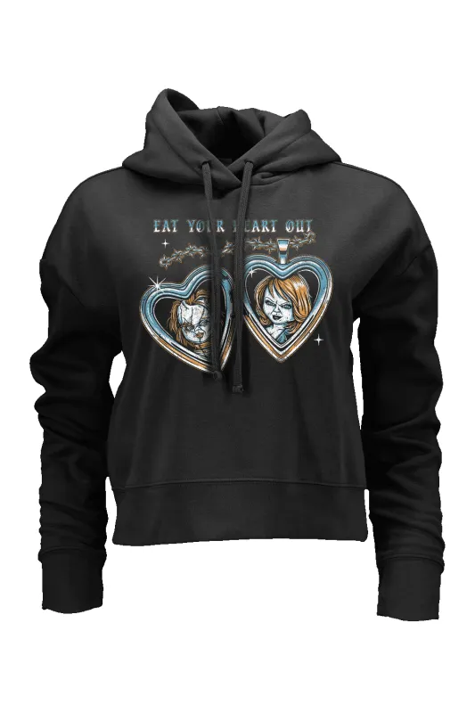Eat Your Heart Out - Women's Boxy Hoodie sold by Nine Line