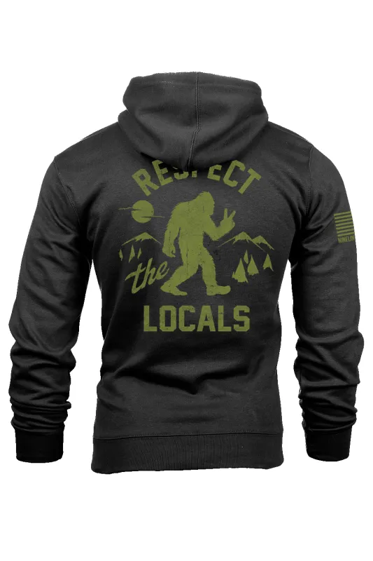 Respect the Locals - Hoodie sold by Nine Line