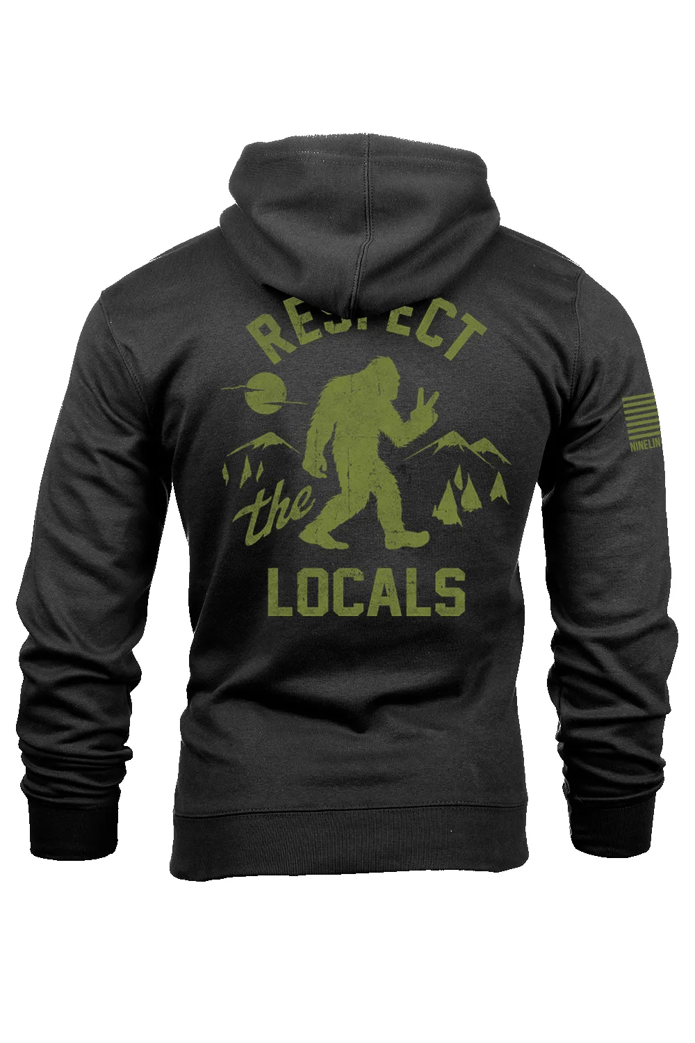 Respect the Locals - Hoodie sold by Nine Line