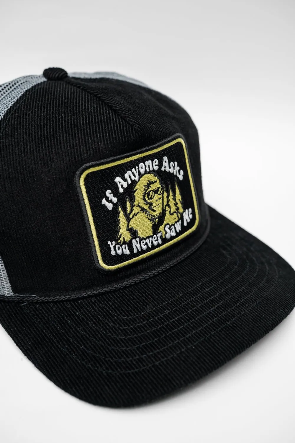 Never Saw Me - Corduroy Snapback Hat sold by Nine Line product image thumbnail 4