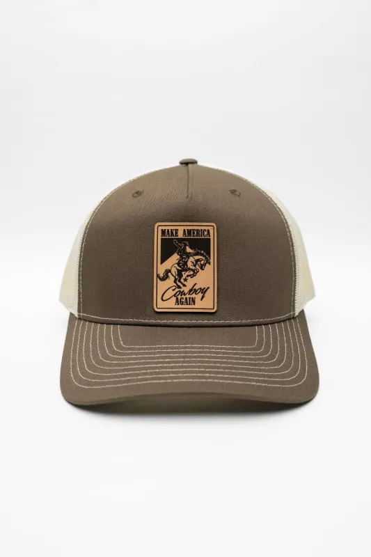 Cowboy Again - Classic Richardson Trucker Hat sold by Nine Line