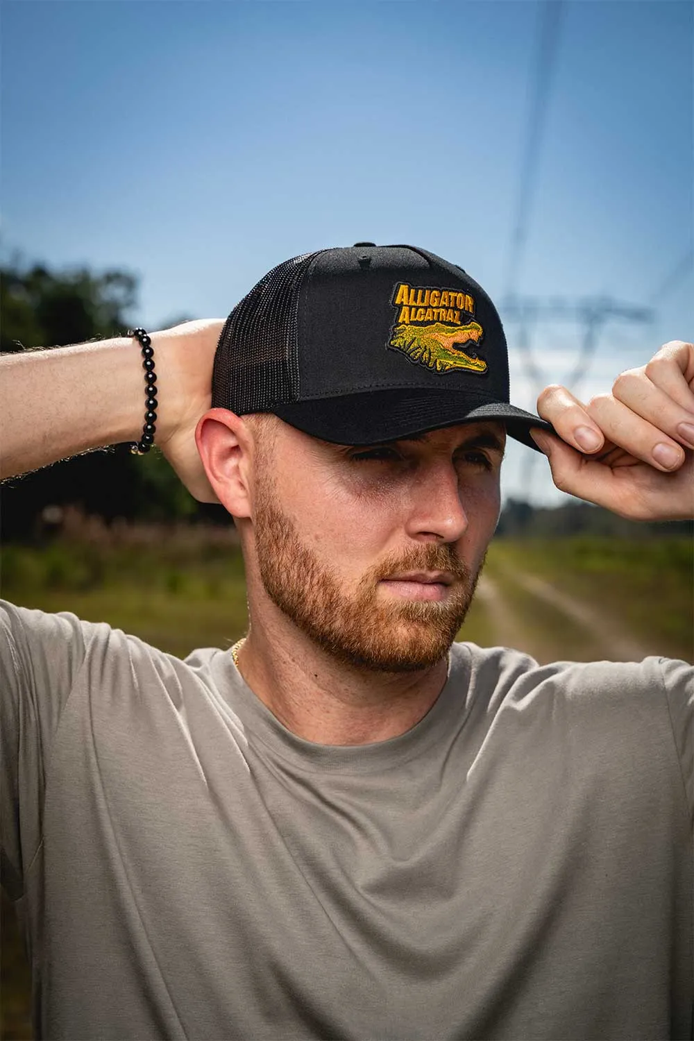 Alligator Alcatraz - Classic Richardson Trucker Hat sold by Nine Line product image thumbnail 2