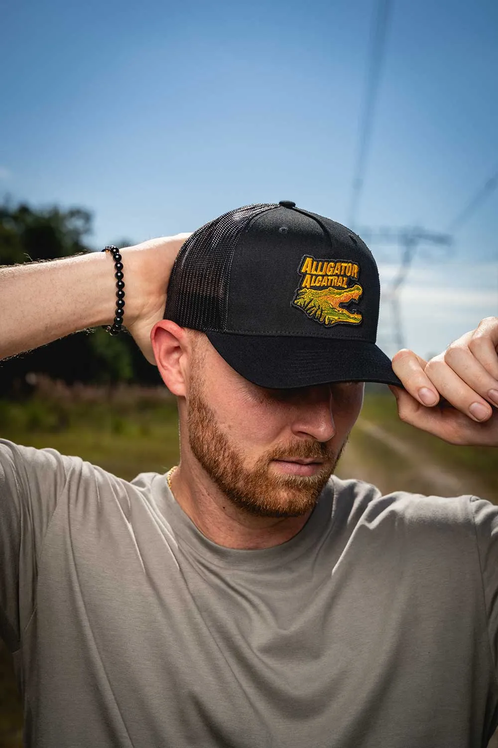 Alligator Alcatraz - Classic Richardson Trucker Hat sold by Nine Line product image thumbnail 3