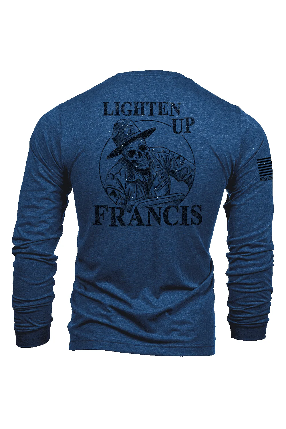 Lighten Up, Francis - Long-Sleeve Shirt sold by Nine Line product image thumbnail 3