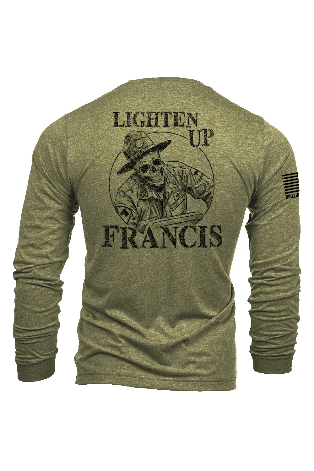 Lighten Up, Francis - Long-Sleeve Shirt sold by Nine Line product image thumbnail 5