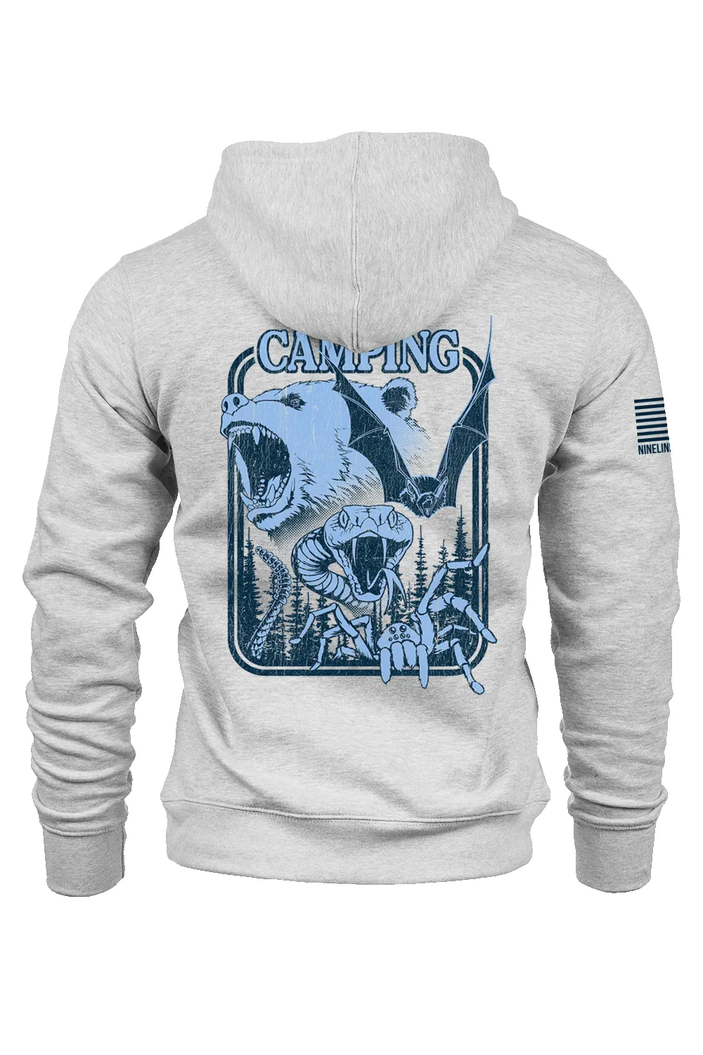 Camping - Hoodie sold by Nine Line