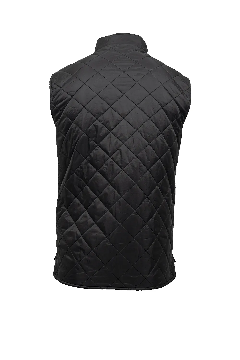 Men's Diamond Quilted Vest with Dropline Logo sold by Nine Line product image thumbnail 4