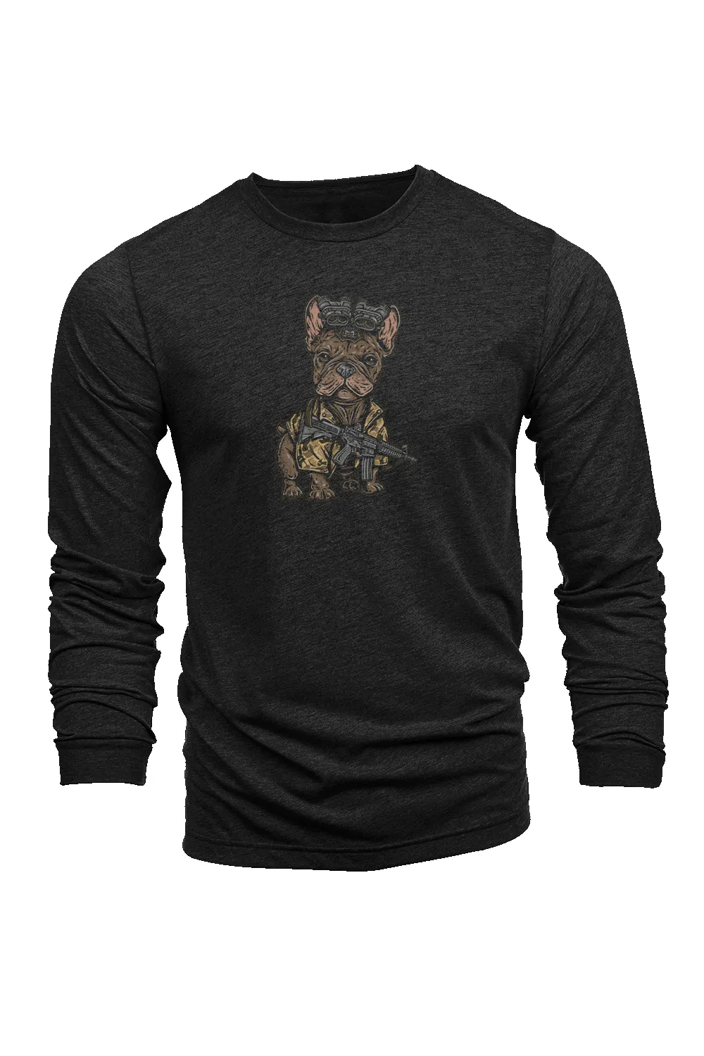 Tactical Frenchie - Long-Sleeve Shirt sold by Nine Line