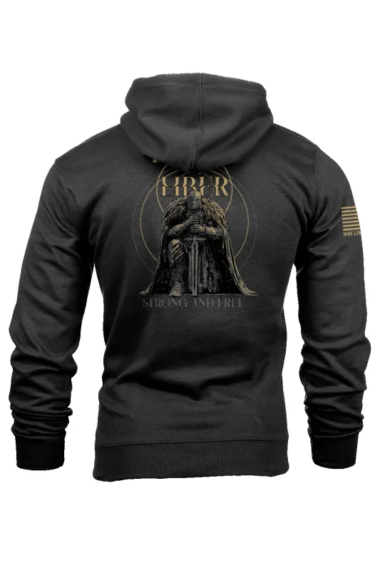 Fortis et Liber- Gritty Knight - Hoodie sold by Nine Line