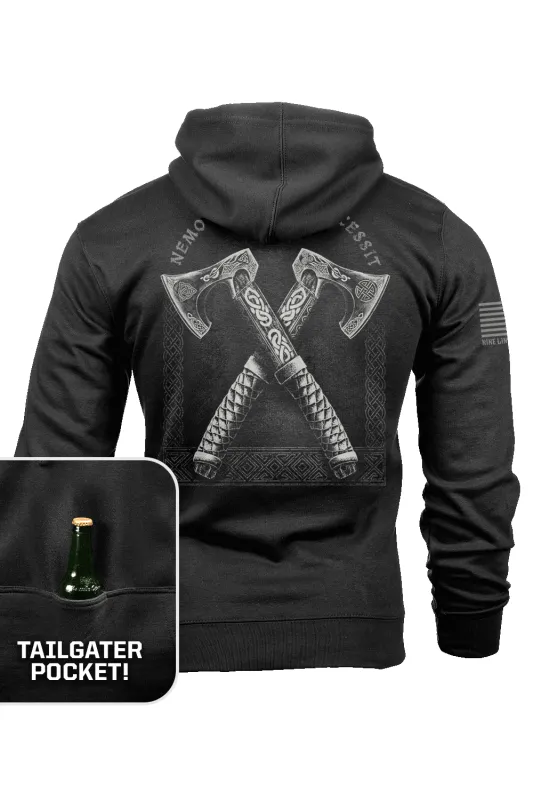 Nemo Me Impune Lacessit - Tailgater Hoodie sold by Nine Line