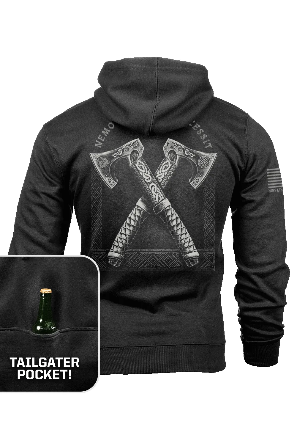 Nemo Me Impune Lacessit - Tailgater Hoodie sold by Nine Line