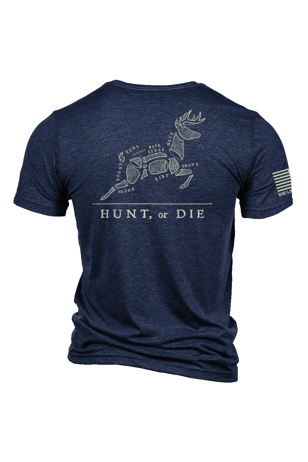 HUNT, or DIE - T-Shirt sold by Nine Line product image thumbnail 3