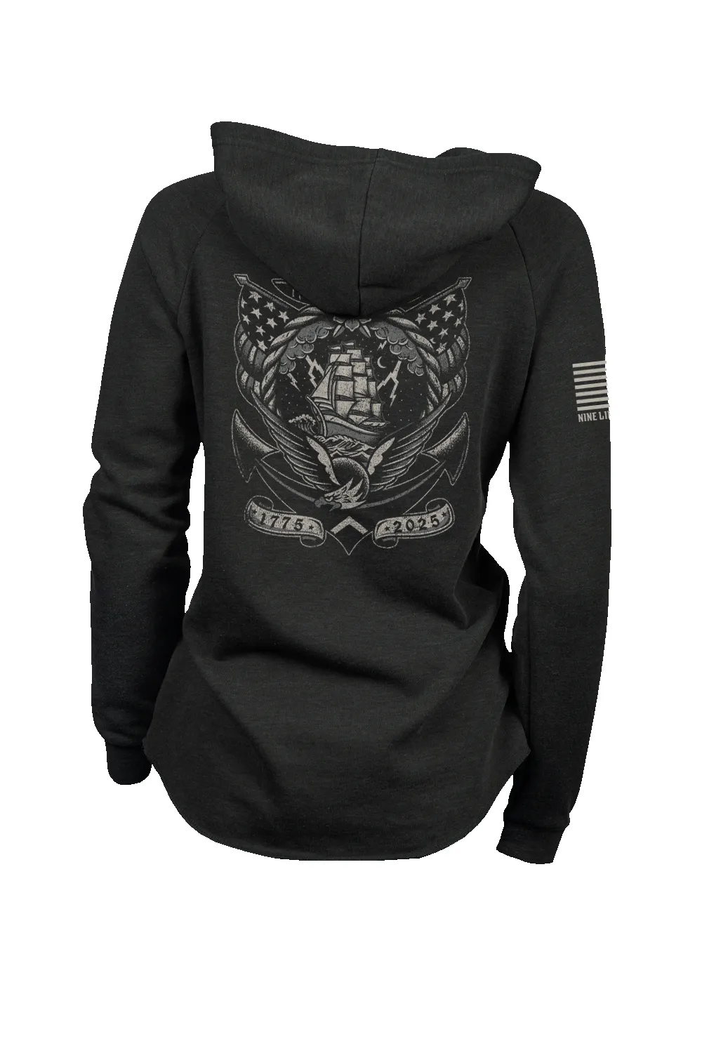 Rough Seas 250th - Women's Hoodie sold by Nine Line
