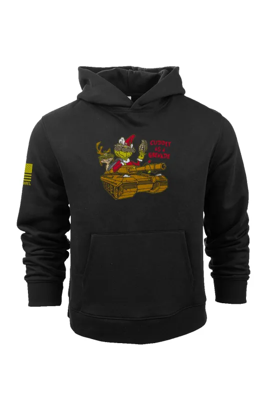 Cuddly as a Grenade - Hoodie sold by Nine Line