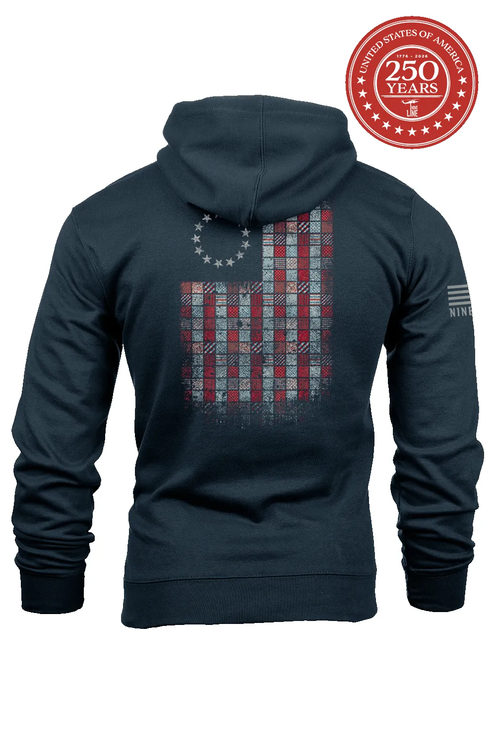 Betsy Quilt - Hoodie sold by Nine Line