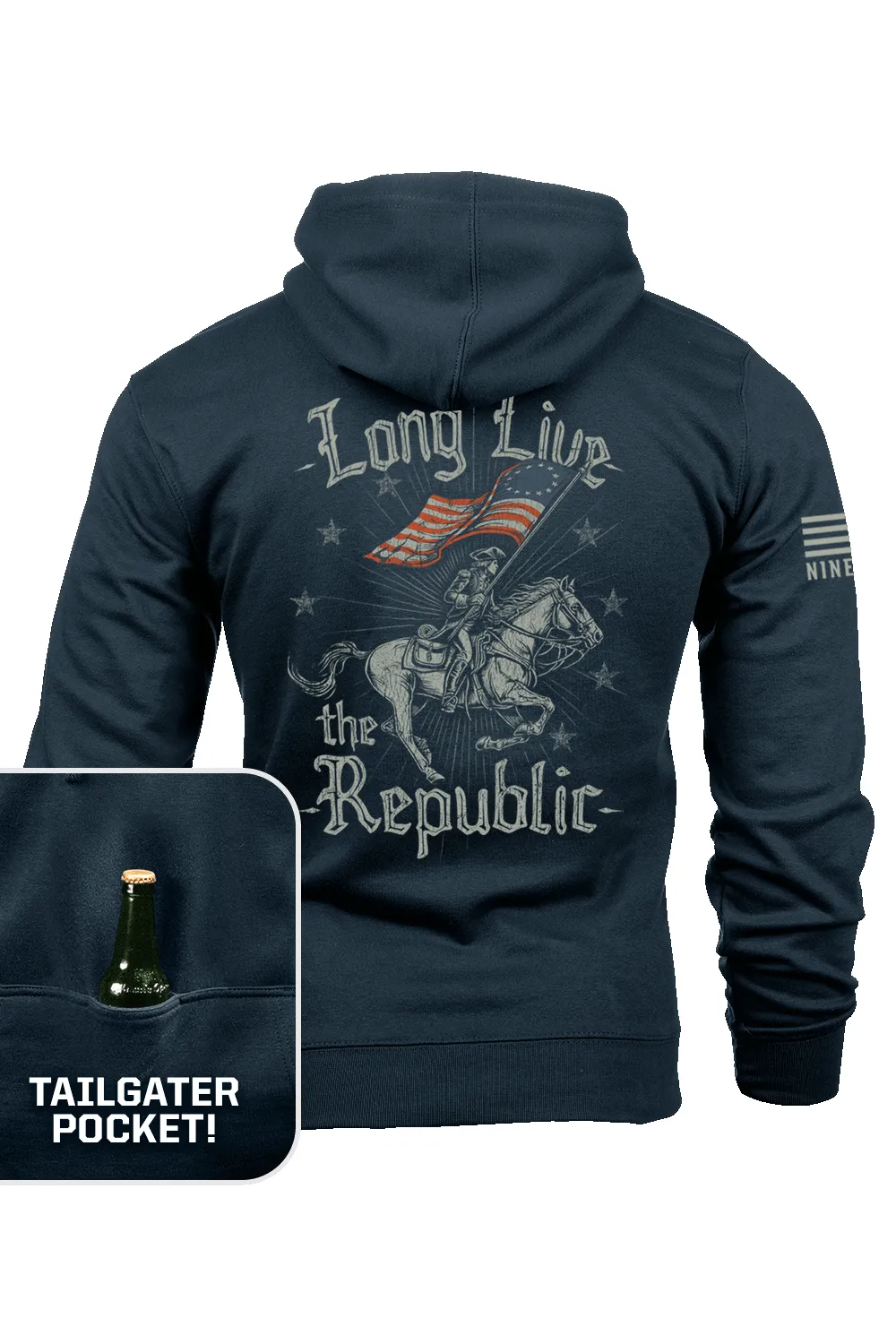 Long Live - Tailgater Hoodie sold by Nine Line product image thumbnail 3
