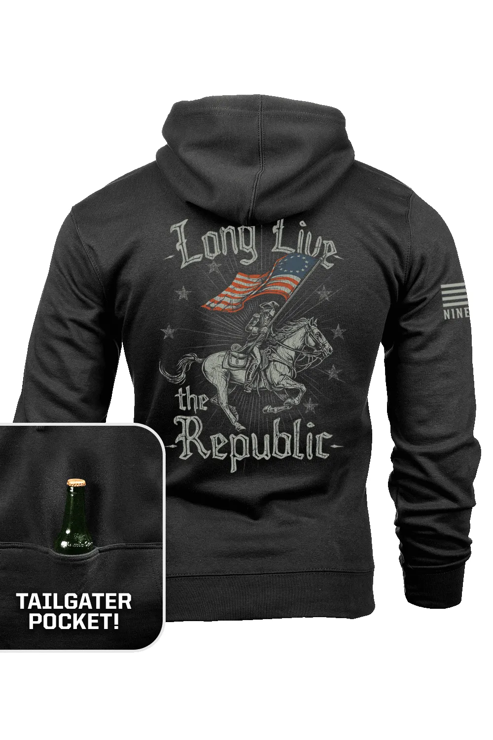 Long Live - Tailgater Hoodie sold by Nine Line