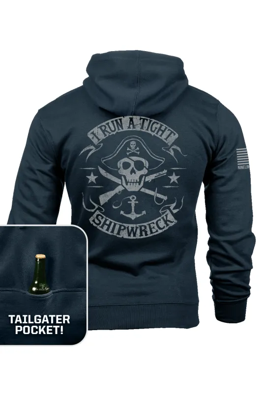 Shipwreck - Tailgater Hoodie sold by Nine Line