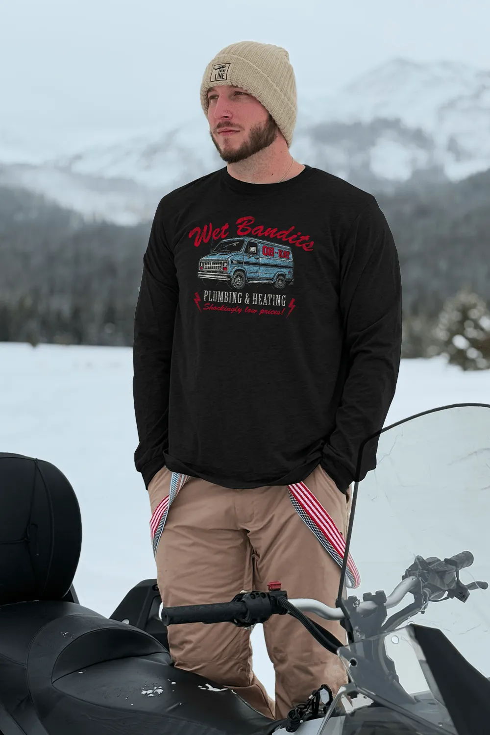 WB Heating & Plumbing - Long-Sleeve Shirt sold by Nine Line product image thumbnail 2