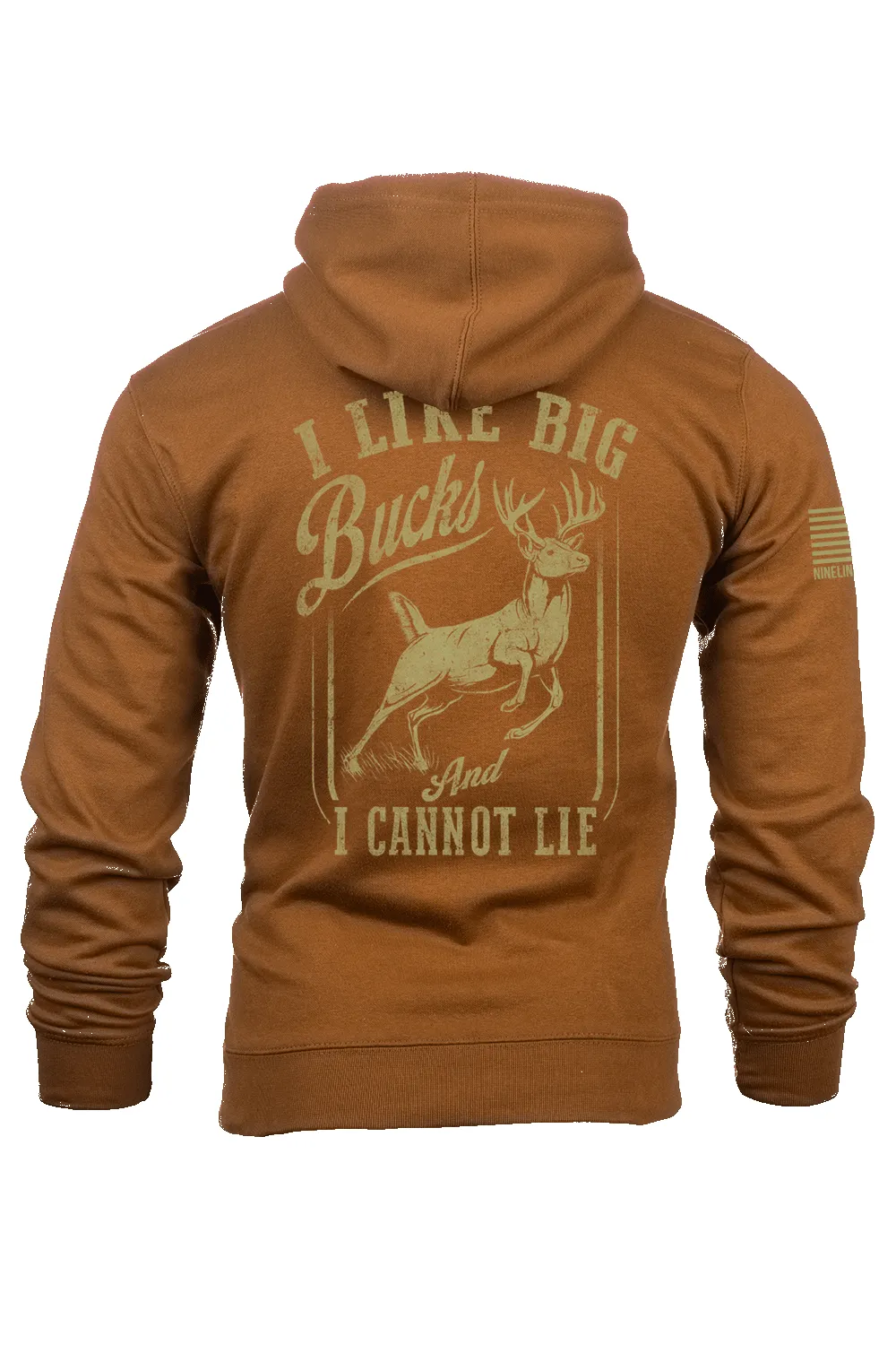 Big Bucks - Hoodie sold by Nine Line product image thumbnail 3