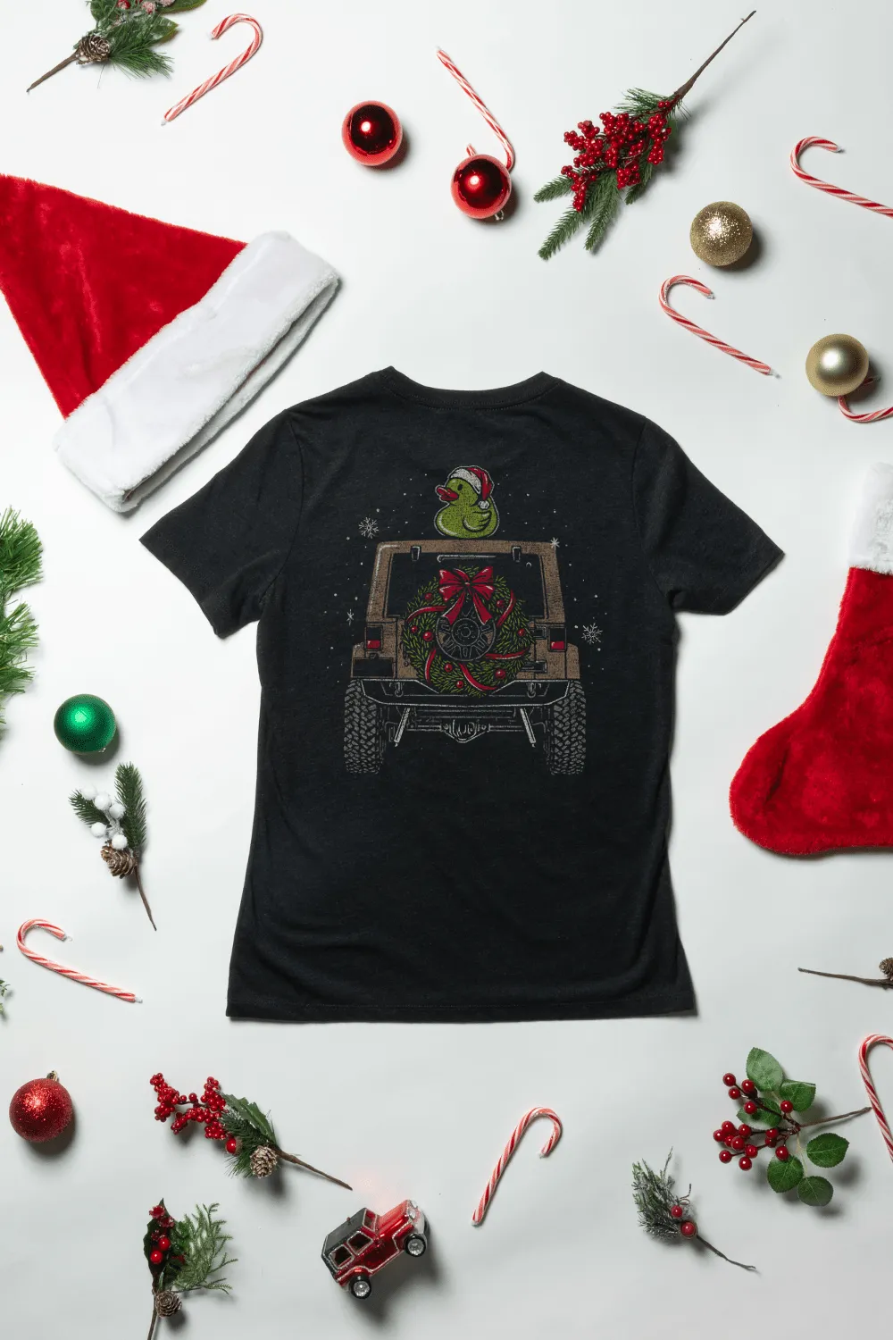 Duck Wreath - Women's T-Shirt sold by Nine Line