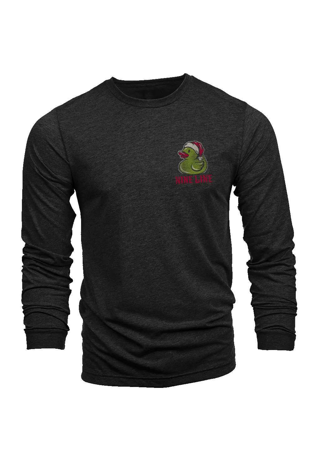 Duck Wreath - Long-Sleeve Shirt sold by Nine Line product image thumbnail 2