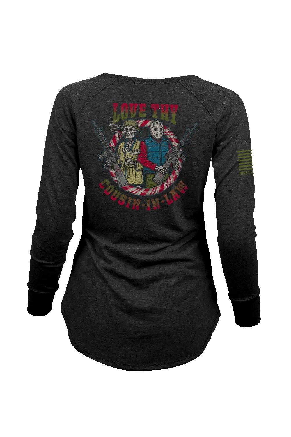 Love Thy Cousin-in-Law - Women's Long-Sleeve Shirt sold by Nine Line