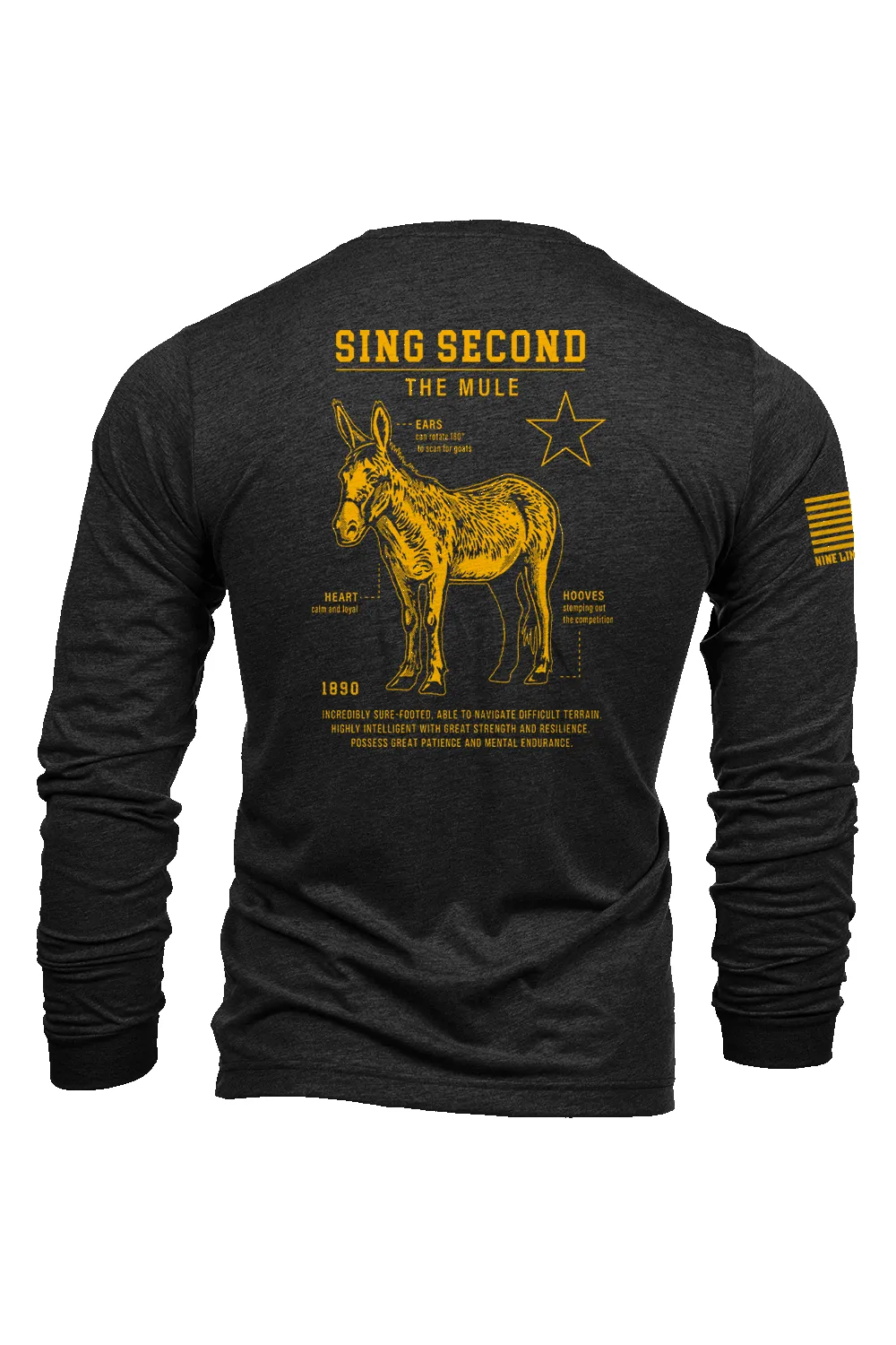 The MULE, Sing Second - Long-Sleeve Shirt sold by Nine Line