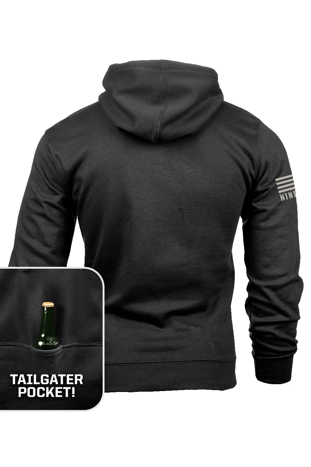 SNAKE FLAG - Tailgater Hoodie sold by Nine Line product image thumbnail 2