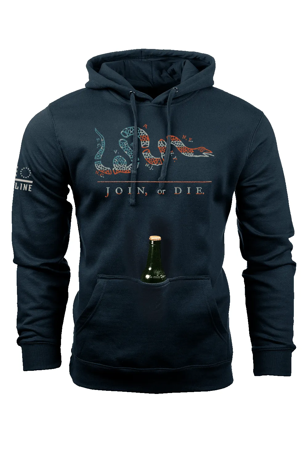 SNAKE FLAG - Tailgater Hoodie sold by Nine Line product image thumbnail 3