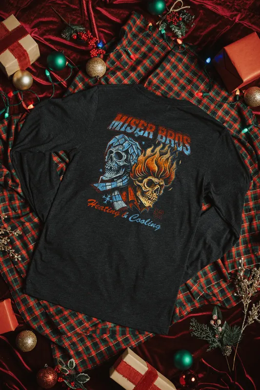 HVAC Bros - Long-Sleeve Shirt sold by Nine Line