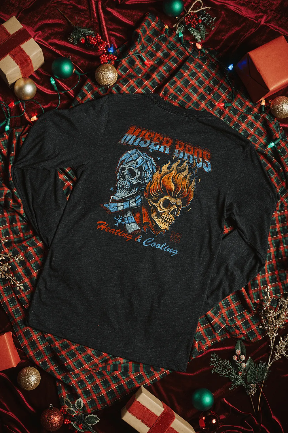 HVAC Bros - Long-Sleeve Shirt sold by Nine Line