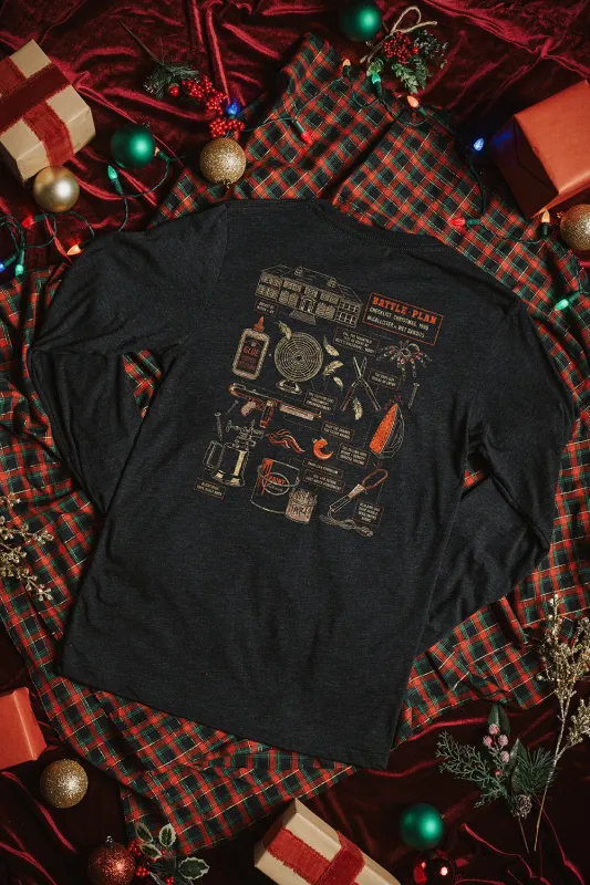 Battle Plan '90 - Long-Sleeve Shirt sold by Nine Line