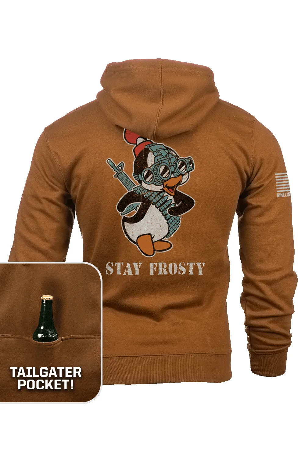 Tactical Penguin - Tailgater Hoodie sold by Nine Line product image thumbnail 4