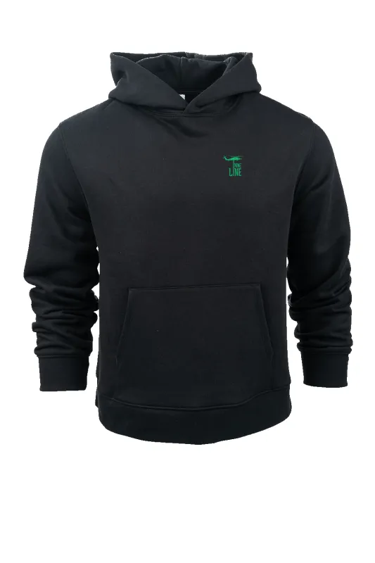 Silicone Dropline Logo - Hoodie (Night Vision Edition) sold by Nine Line