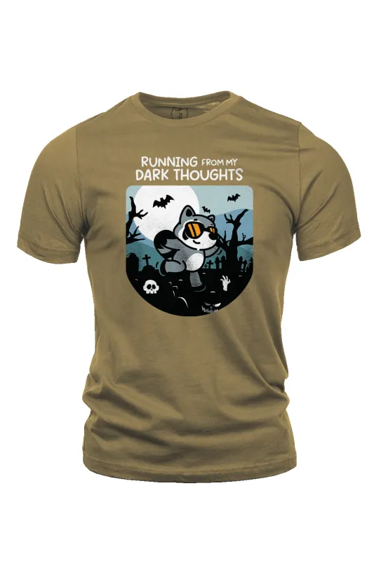 Mandatoryfunday - Dark Thoughts - T-Shirt sold by Nine Line
