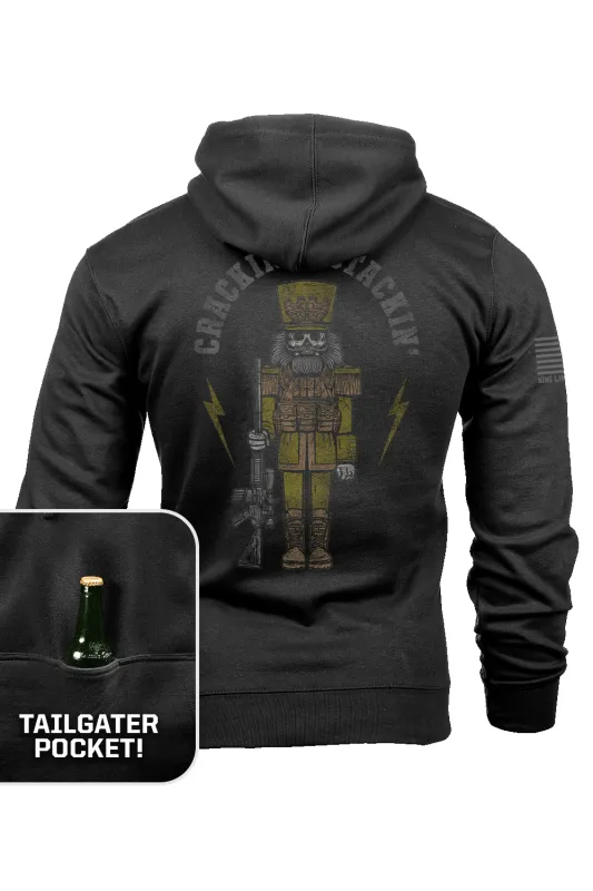 Crackin & Stackin - Tailgater Hoodie sold by Nine Line