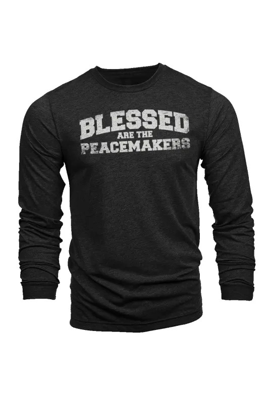 Blessed Are The Peacemakers - Long-Sleeve Shirt sold by Nine Line