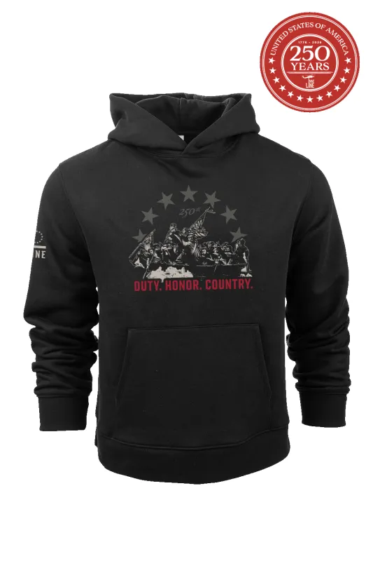 250th Duty Honor Country - Hoodie sold by Nine Line