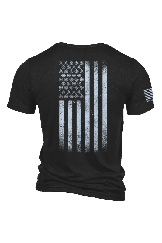 Winter Flag - T-Shirt sold by Nine Line