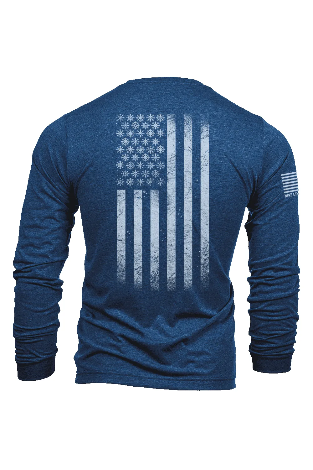 Winter Flag - Long-Sleeve Shirt sold by Nine Line product image thumbnail 3