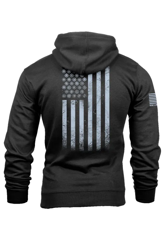 Winter Flag - Hoodie sold by Nine Line