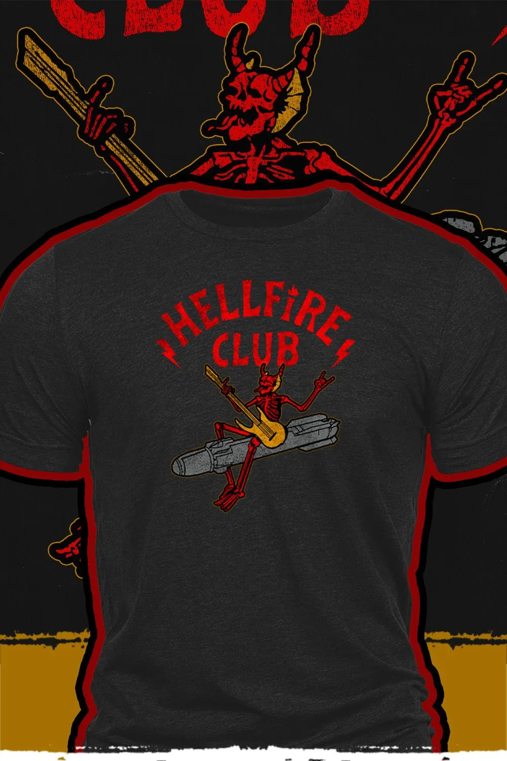 Hellfire Club - T-Shirt sold by Nine Line product image thumbnail 2