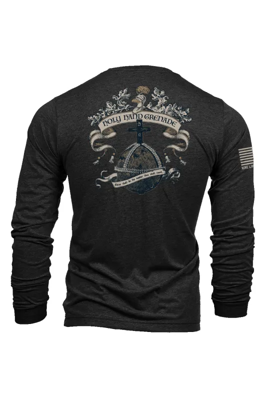 Holy Hand Grenade - Long-Sleeve Shirt sold by Nine Line