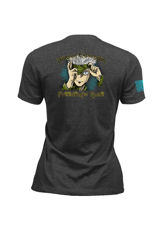 Freedom's Gaze - Women's T-Shirt sold by Nine Line