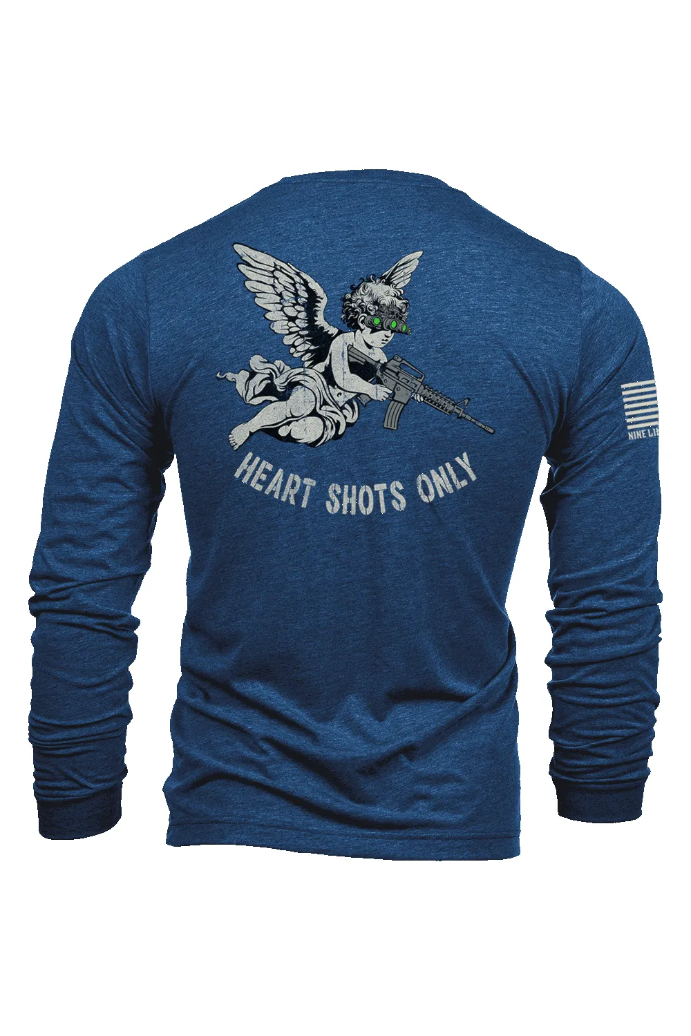 Heart Shots - Long-Sleeve Shirt sold by Nine Line product image thumbnail 3