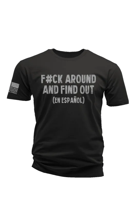 FAFO en Espanol - T-Shirt sold by Nine Line