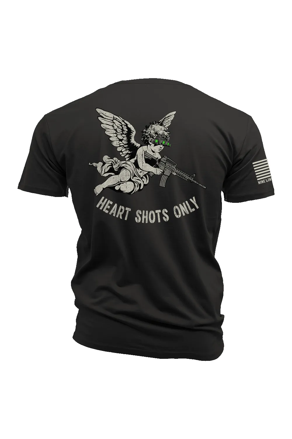 Heart Shots - T-Shirt sold by Nine Line product image thumbnail 3