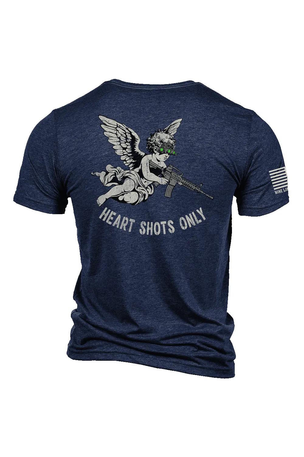 Heart Shots - T-Shirt sold by Nine Line product image thumbnail 5