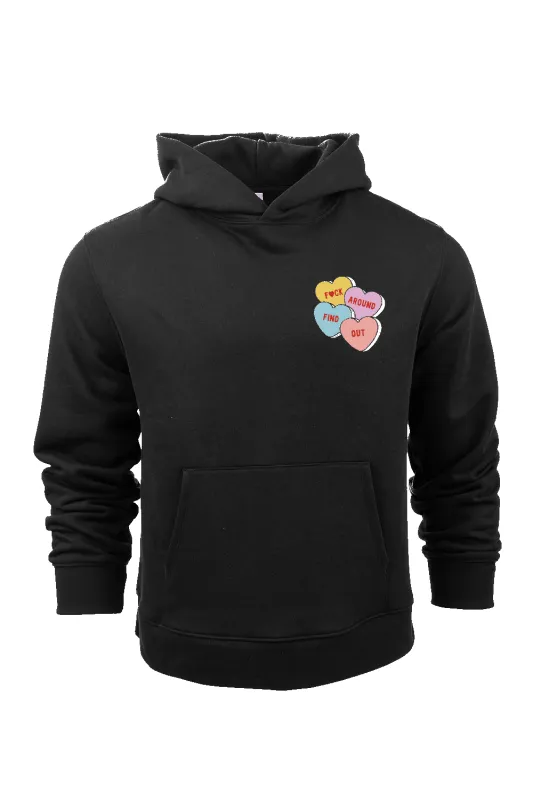 Candy Hearts - Hoodie made by Nine Line